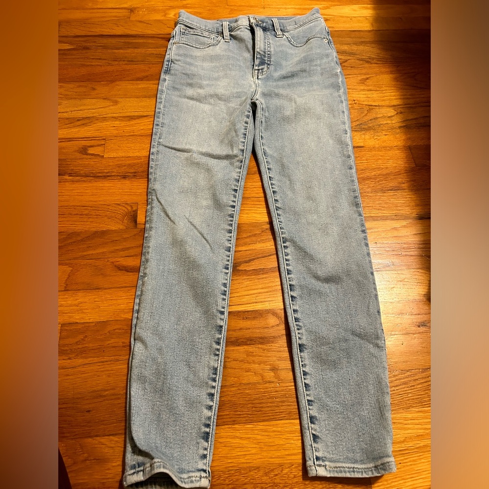 Madewell skinny road tripper jeans size 26